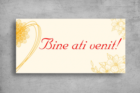 Pancarte decorative - Pancarta decorativa - Eveniment model 4