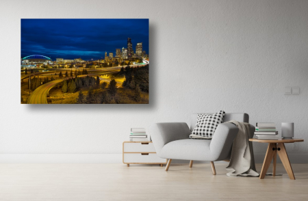 Tablouri Canvas Urbane - Tablou Canvas - Albastrul orasului