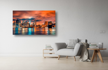 Tablouri Canvas Urbane - Tablou Canvas - Apusul in Manhattan