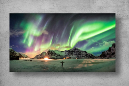 Tablou Canvas - Aurora boreala 2 [1]