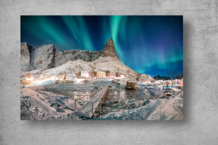 Tablou Canvas - Aurora boreala 3 [1]