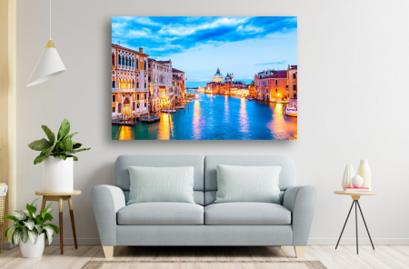 Tablouri Canvas Urbane - Tablou Canvas - Biserica Santa Maria din Venezia