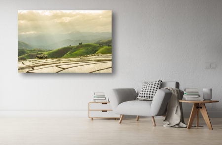 Tablouri Canvas cu peisaje - Tablou Canvas - Camp de orez in Thailanda