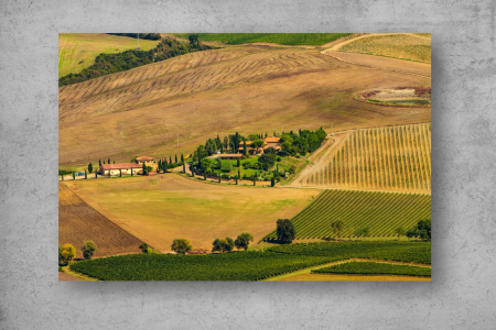 Tablou Canvas - Campiile Toscanei [1]