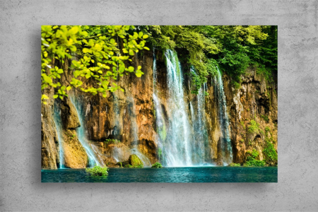Tablou Canvas - Cascada din munte [1]