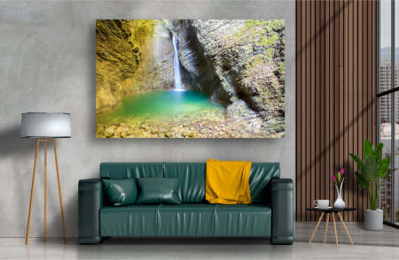 Tablouri Canvas cu peisaje - Tablou Canvas - Cascada din Slovenia