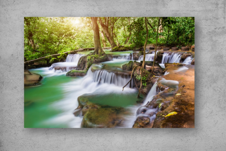 Tablou Canvas - Cascada verde [1]