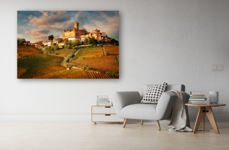 Tablouri Canvas Urbane - Tablou Canvas - Castelul Falleto Italia