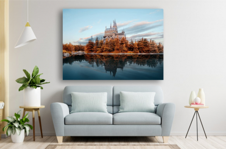 Tablouri Canvas cu peisaje - Tablou Canvas - Castelul Hogwarts