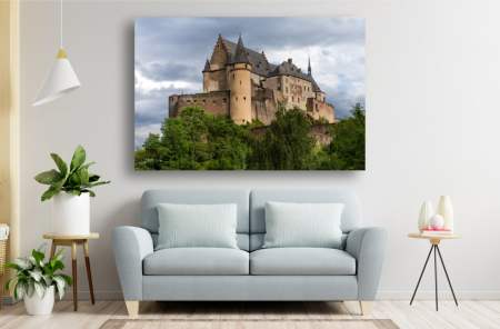 Tablouri Canvas cu peisaje - Tablou Canvas - Castelul Vianden