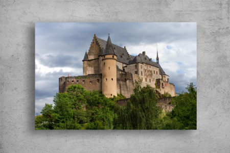 Tablou Canvas - Castelul Vianden [1]
