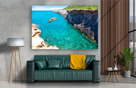 Tablouri Canvas cu peisaje - Tablou Canvas - Coasta din Ibiza