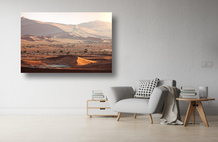 Tablouri Canvas cu peisaje - Tablou Canvas - Copacii singuratici din desert