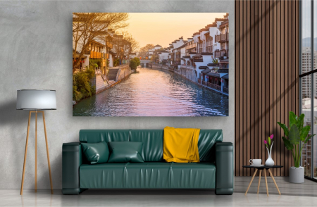 Tablouri Canvas Urbane - Tablou Canvas - Drumul apei China