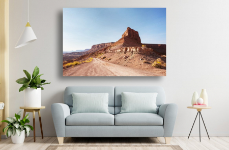 Tablouri Canvas cu peisaje - Tablou Canvas - Drumul din desert