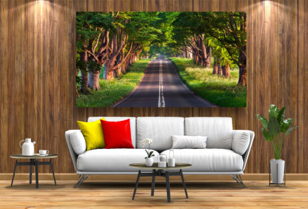 Tablouri Canvas cu peisaje - Tablou Canvas - Drumul din natura