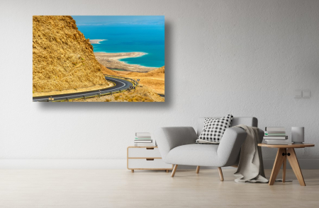 Tablouri Canvas cu peisaje - Tablou Canvas - Drumul dintre mare si munte
