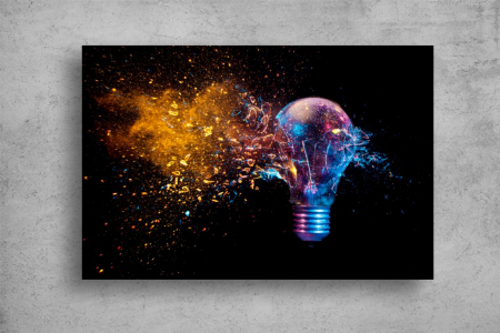 Tablou Canvas - Explozie de culoare si lumina [1]