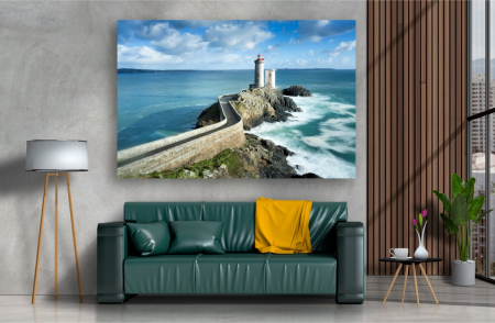Tablouri Canvas cu peisaje - Tablou Canvas - Farul din Plouzane