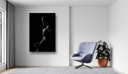 Tablouri Canvas Sexy - Tablou Canvas - Femeie in lenjerie sexy