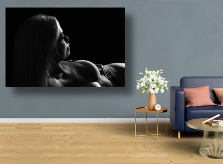 Tablouri Canvas Sexy - Tablou Canvas - Femeie portret cu lenjerie sexy