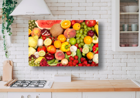 Tablou Canvas Food - Legume si fructe [1]