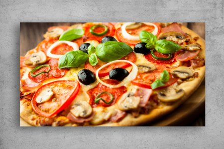 Tablouri Canvas Food - Tablou Canvas Food - Pizza asortata
