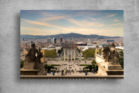 Tablou Canvas - Gardienii din Barcelona [1]