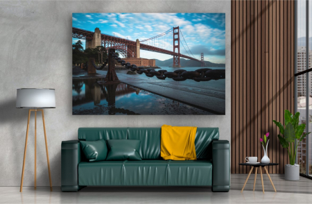 Tablouri Canvas Urbane - Tablou Canvas - Golden gate