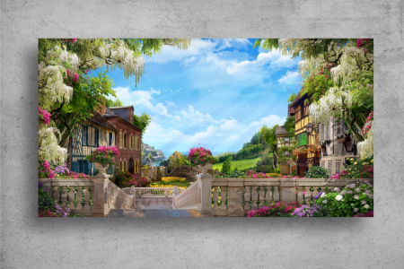 Tablou Canvas - Gradina din oras [1]