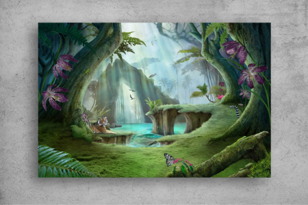 Tablou Canvas - In jungla [1]
