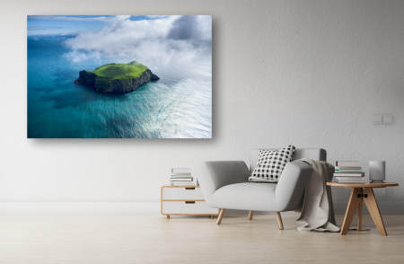 Tablouri Canvas cu peisaje - Tablou Canvas - Insula stanca
