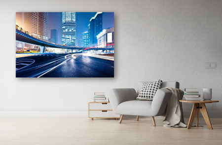 Tablouri Canvas Urbane - Tablou Canvas - Luminile asfaltului