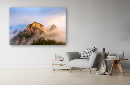 Tablouri Canvas cu peisaje - Tablou Canvas - Muntele din Seul