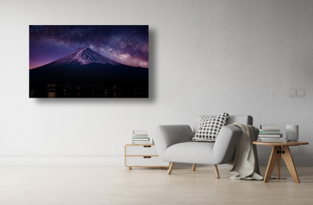 Tablouri Canvas cu peisaje - Tablou Canvas - Muntele Fiji si calea lactee