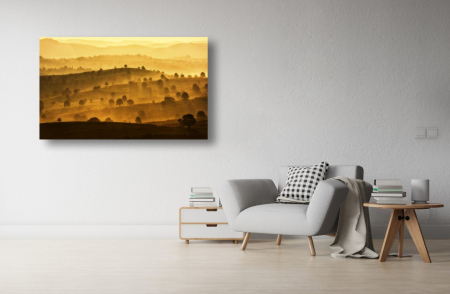 Tablouri Canvas cu peisaje - Tablou Canvas - Muntele la apus