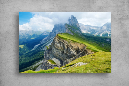 Tablou Canvas - Muntele Seceda Italia [1]