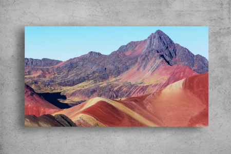 Tablou Canvas - Muntii colorati din Peru [1]