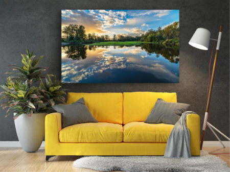 Tablouri Canvas cu peisaje - Tablou Canvas - Natura in oglinda