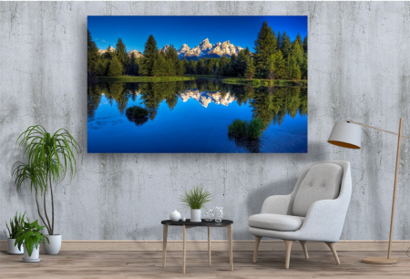 Tablouri Canvas cu peisaje - Tablou Canvas - Oglindire perfecta