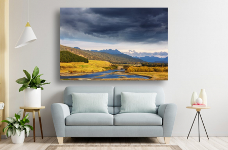 Tablouri Canvas cu peisaje - Tablou Canvas - Peisaj rural din Noua Zeelanda