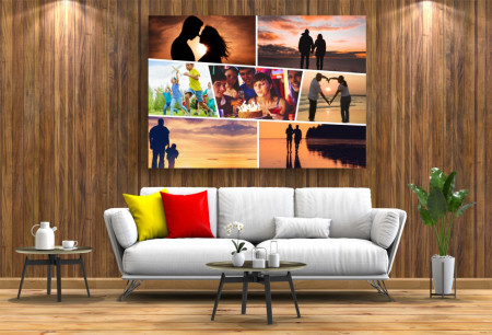 Tablou Canvas Personalizat - Cuplu (7 fotografii) [1]