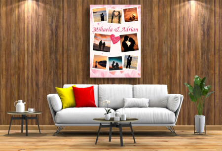 Tablou Canvas Personalizat - Cuplu (9 fotografii) [1]