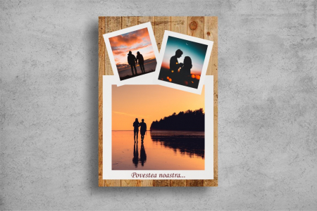 Modele Indragostiti - Tablou Canvas Personalizat - Povestea noastra (3 fotografii)