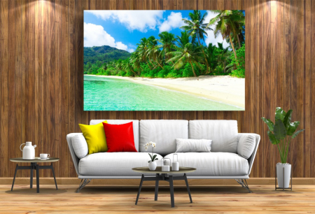 Tablouri Canvas cu peisaje - Tablou Canvas - Plaja tropicala