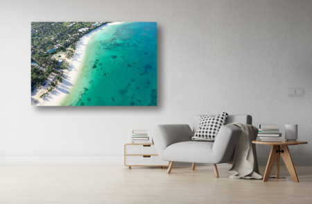Tablouri Canvas cu peisaje - Tablou Canvas - Plaja tropicala din Zanzibar