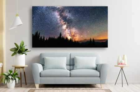 Tablouri Canvas cu peisaje - Tablou Canvas - Ploaie de meteoriti deasupra brazilor