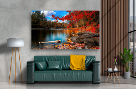Tablouri Canvas cu peisaje - Tablou Canvas - Podul din natura