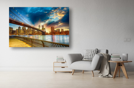 Tablouri Canvas Urbane - Tablou Canvas - Podul din New York
