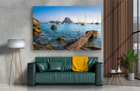 Tablouri Canvas cu peisaje - Tablou Canvas - Portul din Ibiza